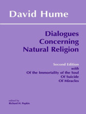 cover image of Dialogues Concerning Natural Religion